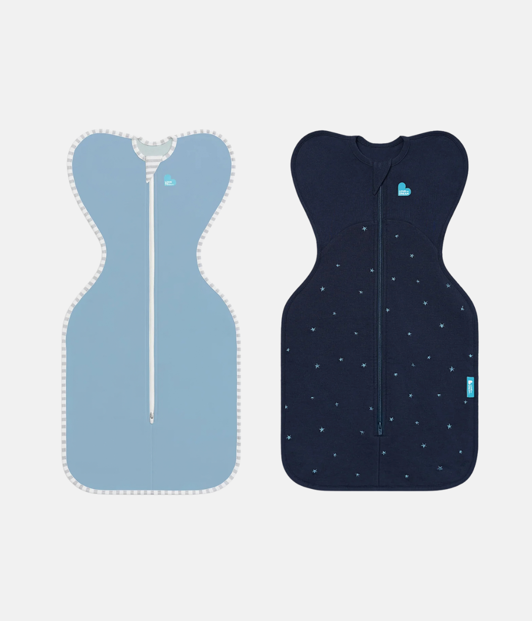 Swaddle Up Starter Bundle | 1,0 | 1,5 TOG | Blau | Marineblau Funkelstern