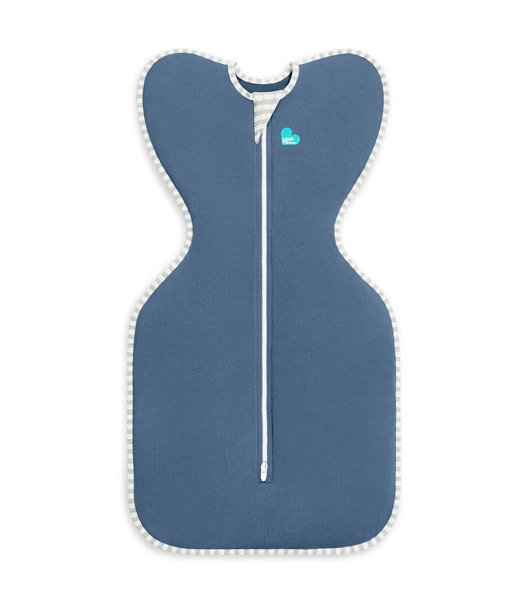 Swaddle Up Starter-Set 1,0 TOG Blau Tagtraum | Denim | Grau