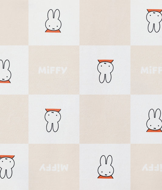 Swaddle Up™ 2-in-1 Übergangspucksack 1.0 TOG Baumwolle Birke Miffy Karomuster