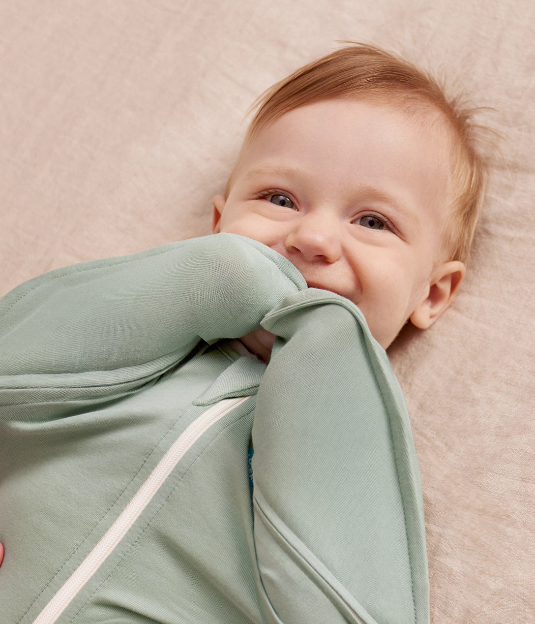 Swaddle Up™ Übergangspucksack 0.2 TOG Baumwolle Oliv