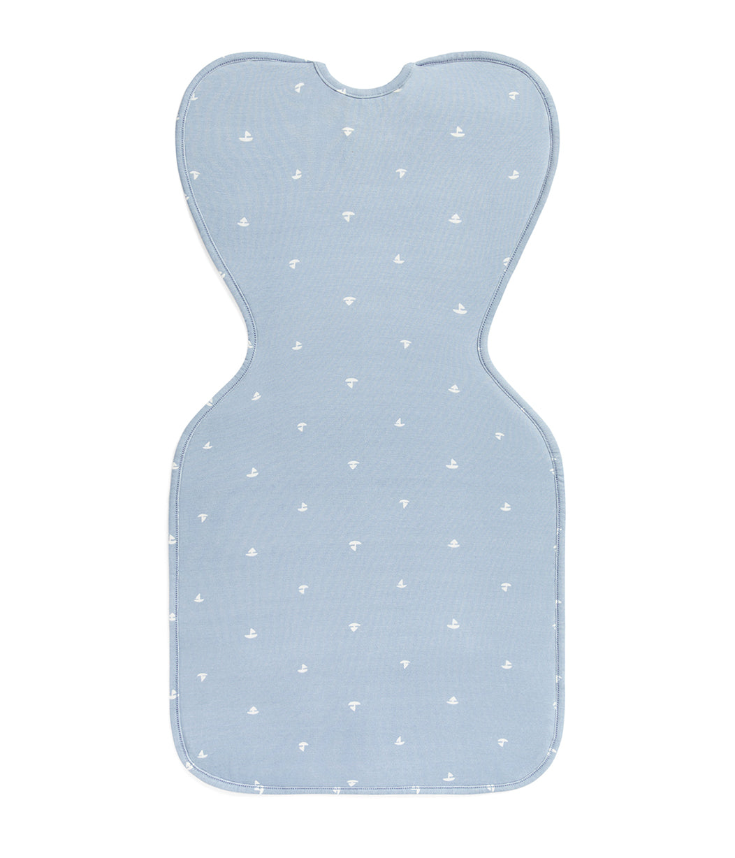 Swaddle Up™ Pucksack 1.0 TOG Viskose aus Bambus Nebelblaue Boote