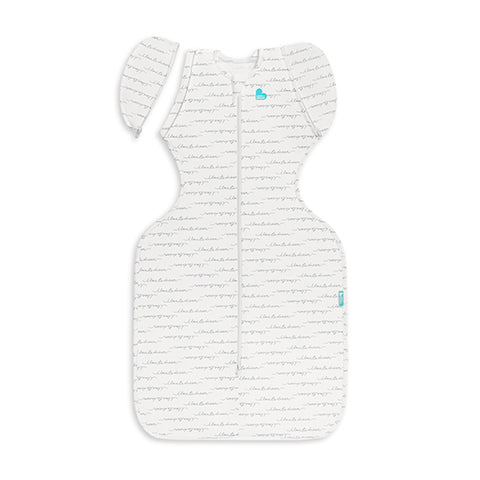 Swaddle Up™ Übergangspucksack 1.0 TOG Baumwolle Weiß Träumer